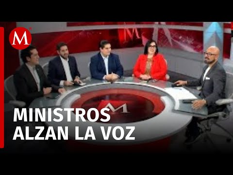 Foros de reforma al Poder Judicial: María Molina, Hamlet García, Javier Martínez e Israel Zamora