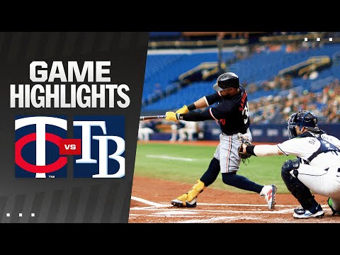 Twins vs. Rays Game Highlights (9/5/24) | MLB Highlights