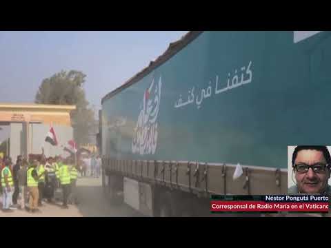 Jordania realiza conferencia internacional por la situación humanitaria en Gaza, dice Papa Francisco