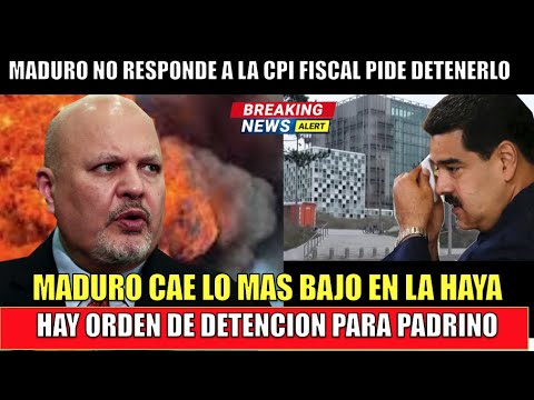 ADELANTAN Orden de DETENCION Maduro en CPI por apoyar agresion a Ucrania