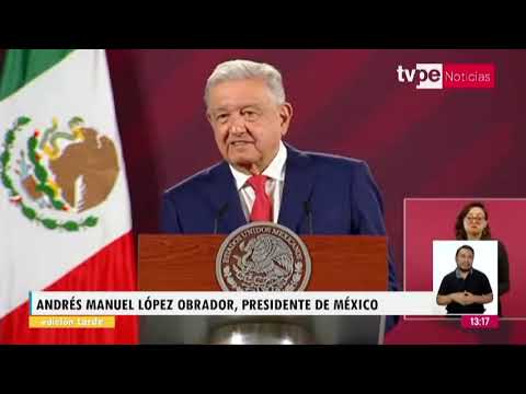 Presidente de México reitera apoyo a Pedro Castillo