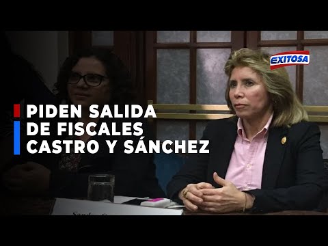??Caso Cuellos Blancos I Piden la salida de fiscales Castro y Sánchez tras reunión con Vizcarra