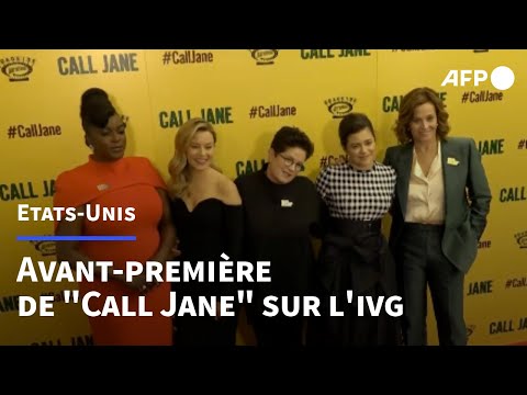 Le film Call Jane présenté en avant-première à Los Angeles | AFP