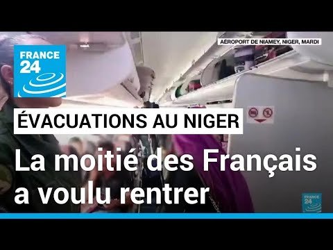Évacuations au Niger : la moitié des Français enregistrés sur listes consulaires a voulu rentrer