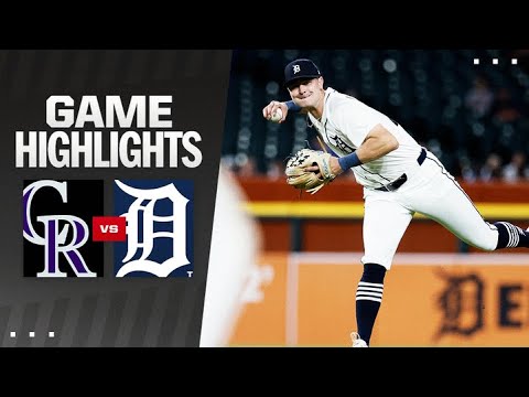 Rockies vs. Tigers Game Highlights (9/11/224) | MLB Highlights