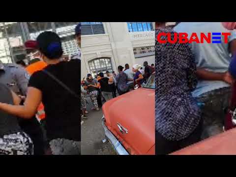 Sube la TENSIÓN en La Habana: detienen a JOVEN que hacía cola junto a su MADRE en Cuatro Caminos