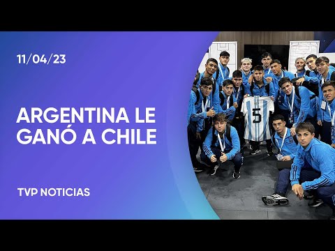 Sudamericano 17: Argentina ganó frente a Chile