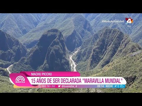 Buen Día - Machu Picchu: 15 años de ser declarada Maravilla Mundial