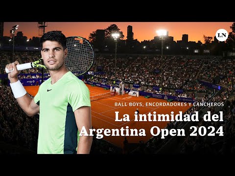 Open Argentina. Cómo es un día de los anónimos que producen el gran show del tenis argentino