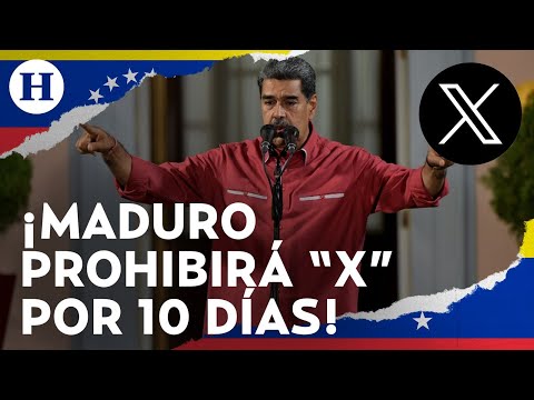 ¡Pelea entre Maduro y Elon Musk continúa! Bloquean por 10 días la plataforma X en Venezuela