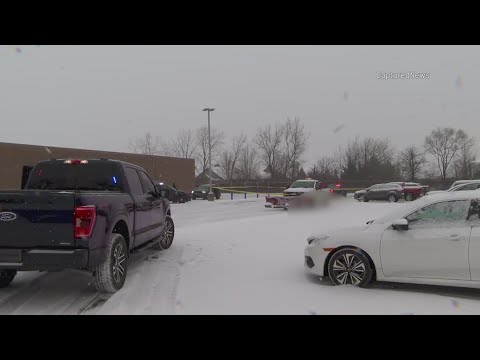 Employee critical after being struck by snowplow at Aldi in Northwest Indiana