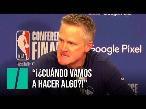 El desgarrador mensaje de Steve Kerr (Warriors)  tras la masacre de la escuela de Texas