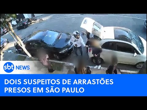 Suspeitos de praticarem arrastões são presos em São Paulo | #SBTNewsnaTV (08/07/24)