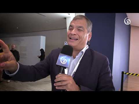 En entrevista exclusiva, Rafael Correa, expresidente de Ecuador