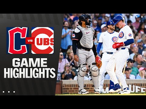Guardians vs. Cubs Game Highlights (7/1/25) | MLB Highlights