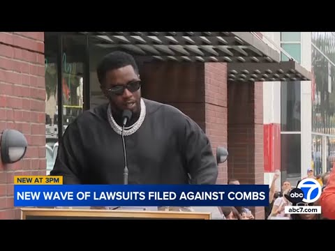 New lawsuits accuse Diddy of sexual assault, molesting 16-year-old boy