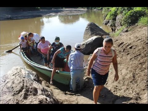 4 caseríos de San Miguel afectados por la falta de un puente en el río Grande