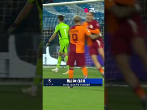 ¡ICARDI DE VOLEA! | MOLDE 2-3 GALATASARAY | PLAY-OFF UEFA CHAMPIONS LEAGUE 23-24 #Shorts