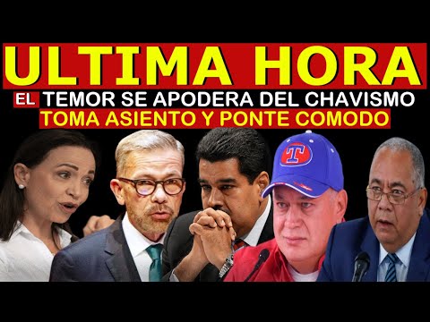EN VIVO! URGENTE HACE UNAS HORAS! EL TEMOR SE APODERA DEL CHAVISMO - NOTICIAS DE VENEZUELA HOY