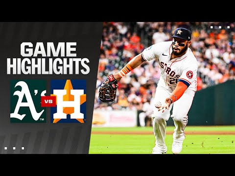 As vs. Astros Game Highlights (5/14/24) | MLB Highlights