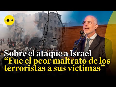 El embajador itinerante de Israel comenta sobre el panorama del país tras el ataque terrorista