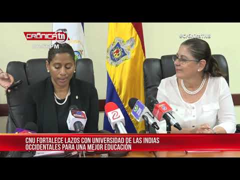 CNU fortalece lazos con Universidad de las Indias Occidentales – Nicaragua