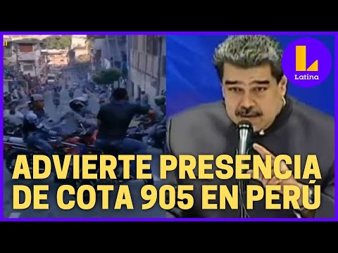 Nicolás Maduro: sicarios de ‘Cota 905’ están en Perú