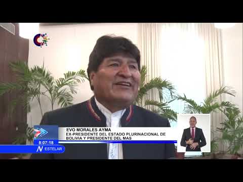 Recibió Díaz-Canel a Evo Morales quien se encuentra de visita en Cuba