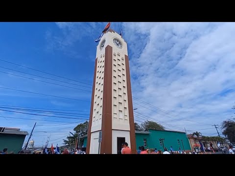 Inauguración del histórico e icónico Reloj de Diriamba