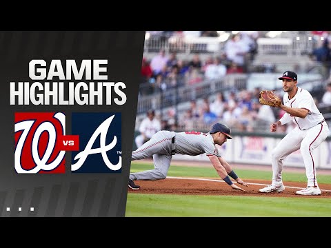 Nationals vs. Braves Game Highlights (5/30/24) | MLB Highlights