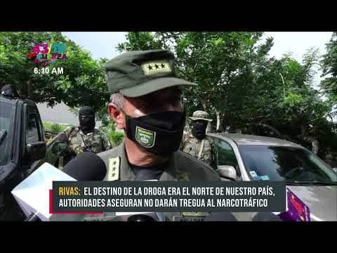 Ejército de Nicaragua realizó fuerte quiebre de cocaína en Cárdenas, Rivas