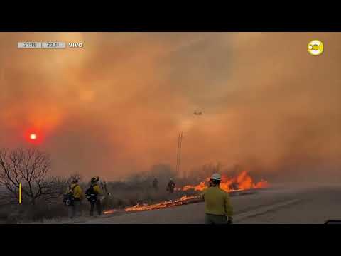 En Texas continúa la lucha para apagar los incendios forestales ?N20:30? 06-03-24