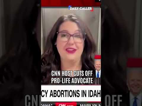 Pro-Life Advocate Gets CUT OFF by CNN Host After Destroying his Argument