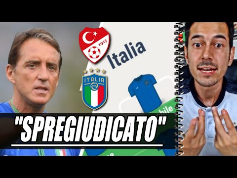 OCCHIO ? SCELTE “SPREGIUDICATE” DI MANCINI per Italia-Turchia ? Uefa Euro 2020