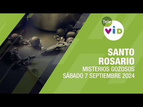 Santo Rosario de hoy Sábado 7 Septiembre de 2024  Misterios Gozosos #TeleVID #SantoRosario