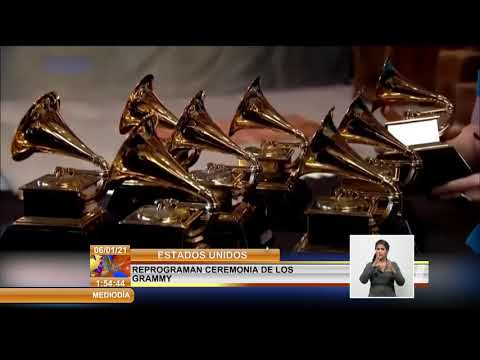 Medios de Cuba informan que Premios Grammy serán entregados el 14 de marzo