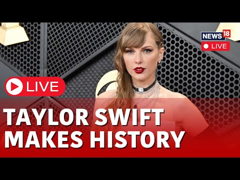 Taylor Swift At Grammys 2024 | Taylor Swift Wins Album Of The Year For 4th Time | N18L | News18 Live