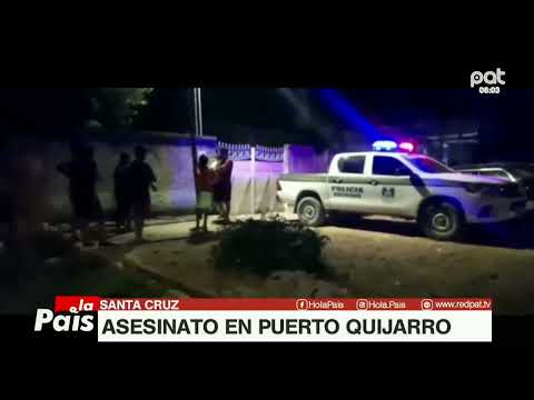 Asesinato en Puerto Quijarro