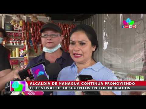 Alcaldía de Managua continúa promoviendo en Festival de Descuentos en los mercados