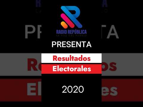 Resultados Elecciones 2020 #tbt #noticiasradiorepublica