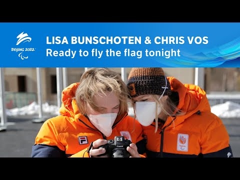 Athletics 🎽 Lisa Bunschoten & Chris Vos: the couple is ready to fly the Dutch flag tonight!