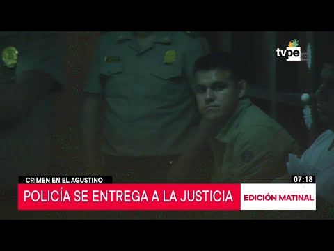 Crimen en El Agustino: se entrega policía que demoró en atender denuncia