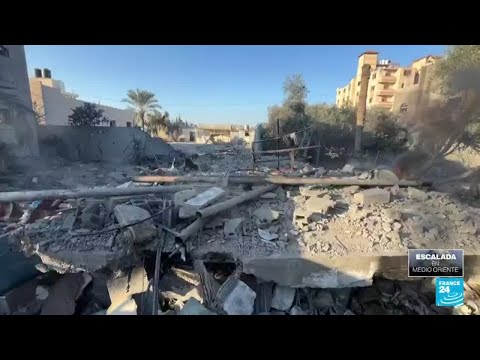 Gaza registra 29 muertos durante bombardeos israelíes en el centro del enclave • FRANCE 24 Español