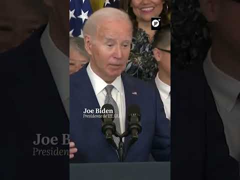Joe Biden se confunde durante un discurso