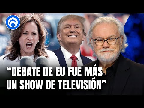 Debate en EU fue un circo sin propuestas, Trump quedó como el patán que es: Ruiz-Healy