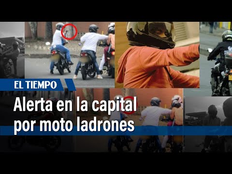 Alerta en la capital por moto ladrones | El Tiempo