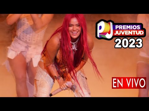 Presentación Karol G Premios Juventud 2023 en vivo, ceremonia de premiación