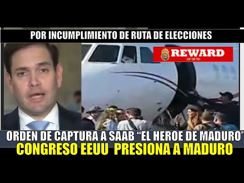 URGENTE VENEZUELA! orden de CAPTURA a ALEX SAAB por MADURO negar elecciones a Maria Corina