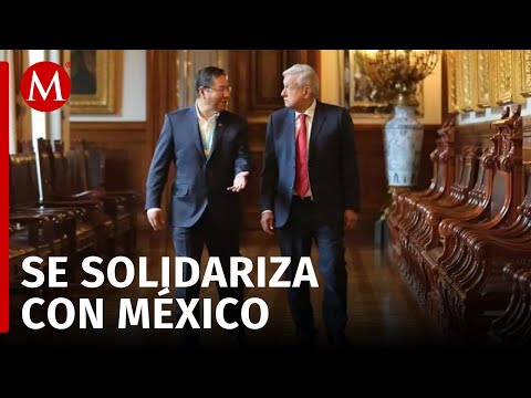 Los presidentes de México y Bolivia dialogan sobre la invasión en la embajada mexicana