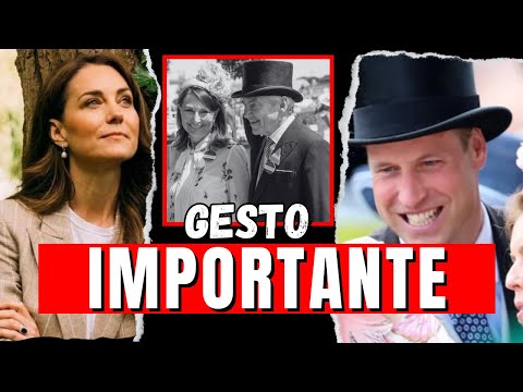 BUENAS NOTICIAS con el IMPORTANTE GESTO de los PADRES de Kate Middleton